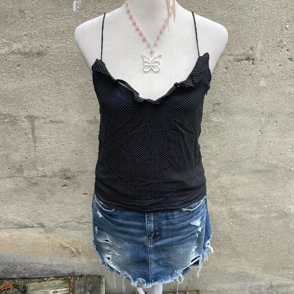 Vintage Ralph Lauren Polka Dot Camisole - Picture 1 of 4